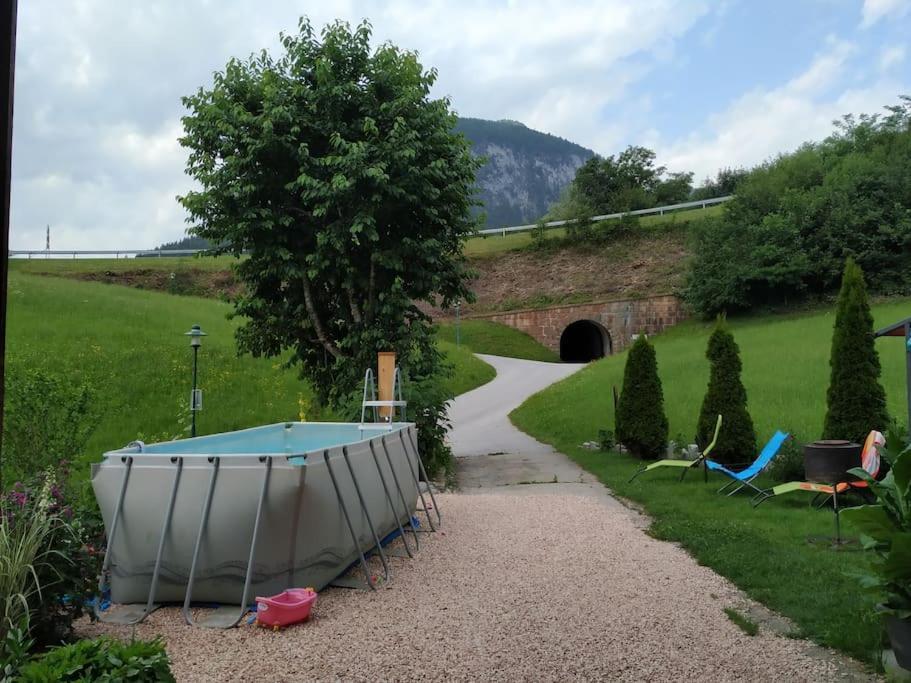 Upcycling Appartement Fischl - Nachhaltig Und Kreativ Wohnen Fuer Gross Und Klein Jenbach Exterior foto